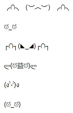 Angry Text Emoticons