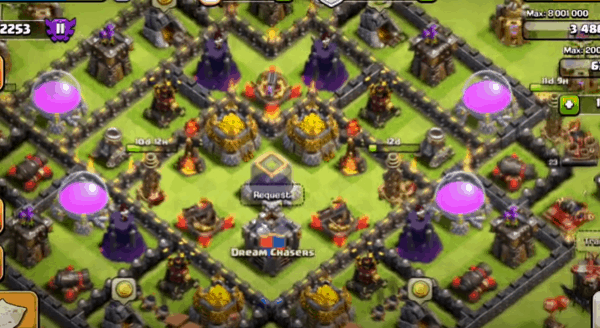 Clash of Clans Defend Your Base