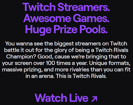 Twitch Rivals 1-2